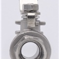 Stainless steel ball valve with full bore, two- piece 1/2”
