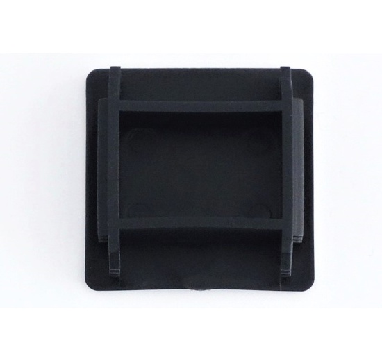 Plastic end cap for beam, mounting and anchor system