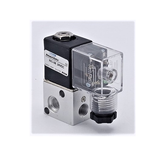 Pilot Solenoid Valve 3/2, G 1/8", DC24V