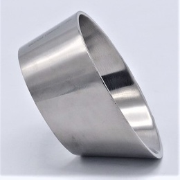 Eccentric reducer, welding, short DN65/50