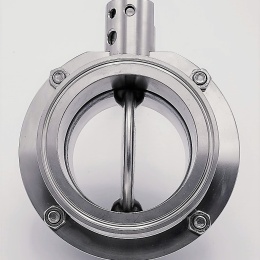 Stainless steel butterfly valve DN 80_180