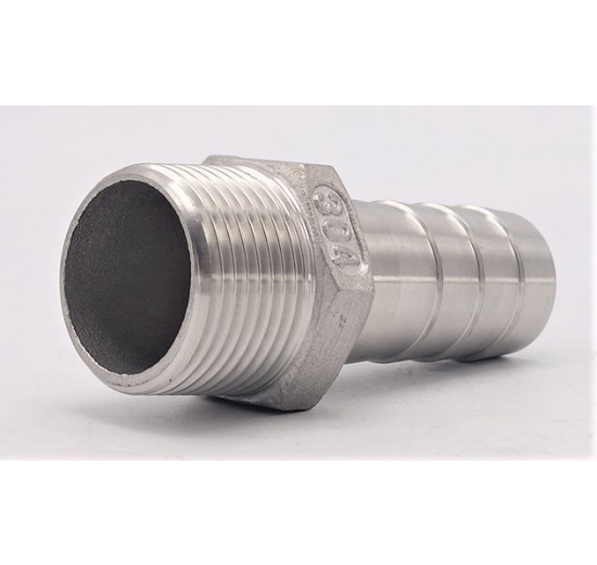 Hose extension / hose end with hexagon / type 337
