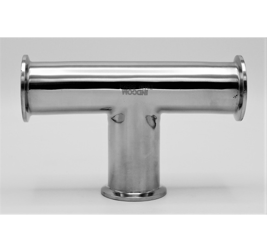 T Piece, clamp DN40, stainless steel