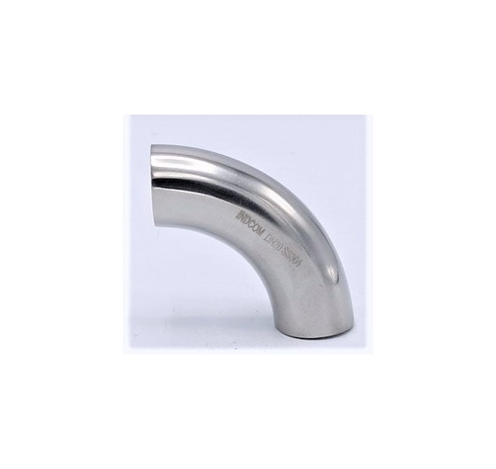 Stainless steel welded elbow 90° DN20 (22x1,5mm)