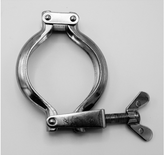 stainless steel Duty CLAMP II. DN50, for non pressure system
