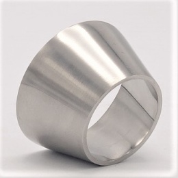 Concentric reduction, welded, short DN 40/25