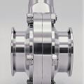 Stainless steel butterfly valves, CLAMP type C-C DN50(K64)
