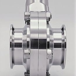 Stainless steel butterfly valves, CLAMP type C-C DN50(K64)
