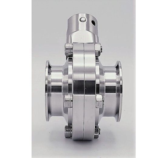 Stainless steel butterfly valves, CLAMP type C-C DN50(K64)