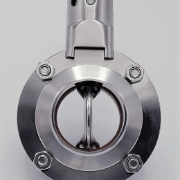 Stainless steel butterfly valve, welded type S-S | DN50