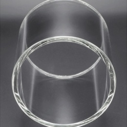 replacement glass sight glass part - high-quality extra hard borosilicate glass - vysokojakostní extra tvrdé borosilikátové sklo