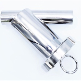 Stainless steel Y - filter, welded S-S DN40