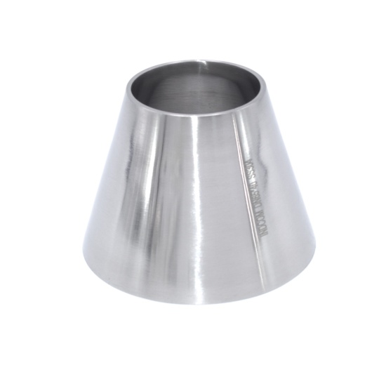 Concentric reducer, welded S-S, short, stainless steel
