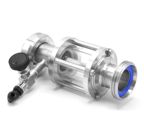 Wort saturator DN 40 customized with connection Union standard DIN 11851