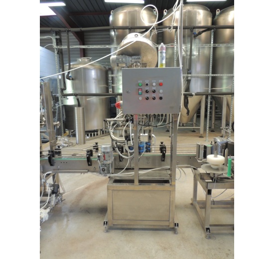 Automatic Filling, Capping, and Labeling Machine for beverages