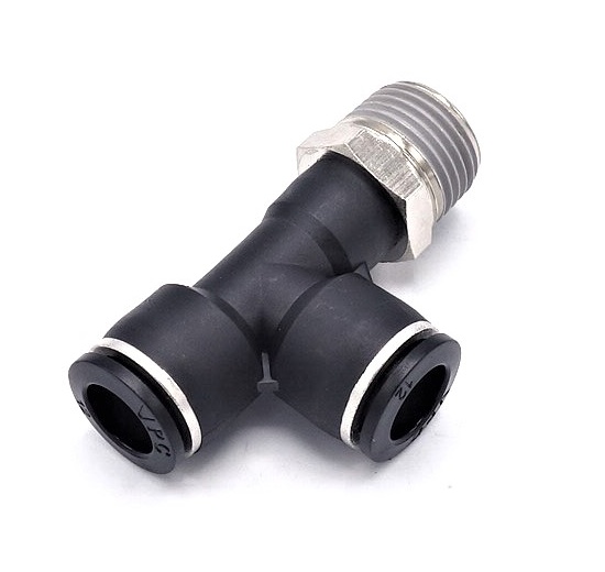 Swivel T-piece, Side Thread