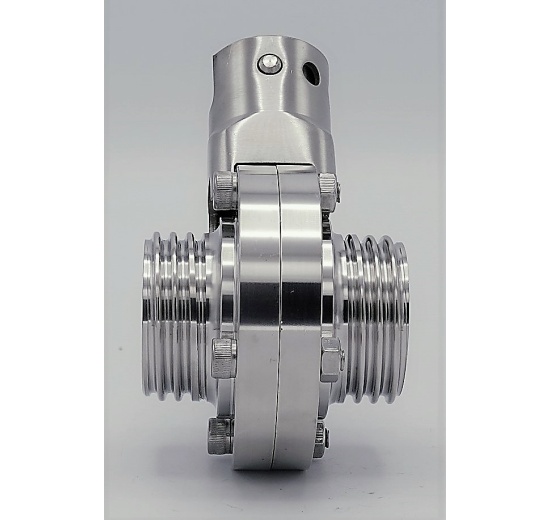 Stainless Steel Butterfly Valve, Threaded, type G-G DN20