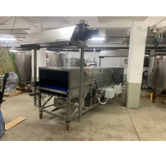 Tunnel pasteurizeur for beverage producers, for cans or glass bottles