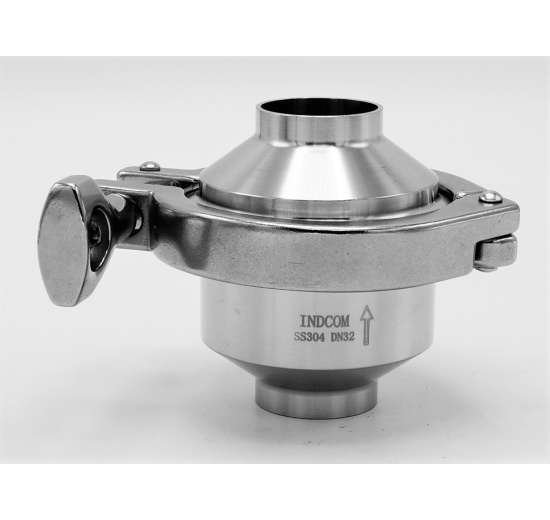 Sanitary stainless steel check valve, welded type S-S DN32