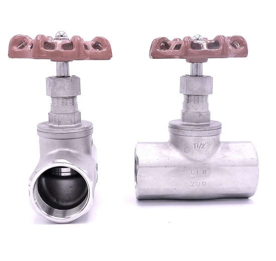 Stainless steel globe valve 1 1/2”