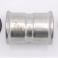 Coupling Press Fittings, Stainless Steel, F/F F|54 mm