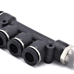 Triple Branch Union With Thread