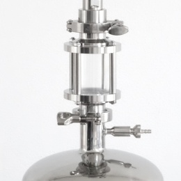 Stainless steel filter housing, candle filtration, food and beverage industry filtration equipment