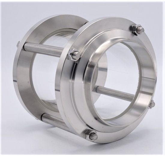 Straight Sight Glass, welded S-S, typ B | DN100 (104x2mm)