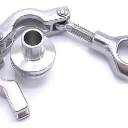 stainless steel heavy Duty CLAMPI. DN10 (K25.4)