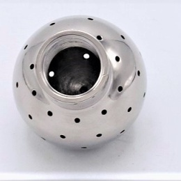 Fixed Cleaning Ball, Threaded 1/2”, cleaning radius 3.5 m stainless steel