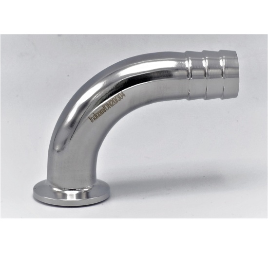 Clamp Hose Adapter 90° DN20 (K34)