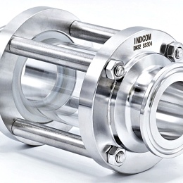 Straight Sight Glass, Clamp C-C | DN32 (clamp collar 50.5mm)