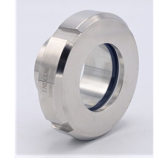 Union sight glass, welded S-S DN50 (52x1.5mm)