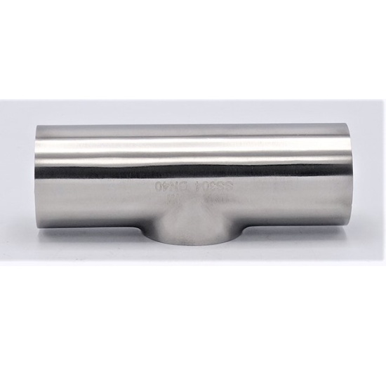 T-piece, Short, Welded DN40, stainless steel