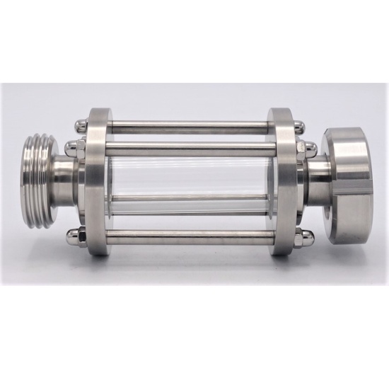 Sight Straght Glass, union-thread throat K/M-G | DN25