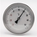 All-stainless steel bimetal thermometer with immersion shaft, threaded | -30/50℃ (1/2”) 150 mm