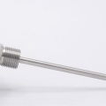 All-stainless steel thermometer, digital, solar