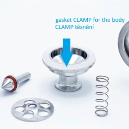 CLAMP Gasket (Spare Parts For Stainless Steel Check Valves, Welded Type S-S, CLAMP Type C-C)