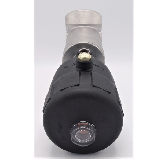 Pneumatically-operated Valves, Angle Seat - 45° G-thread 2"