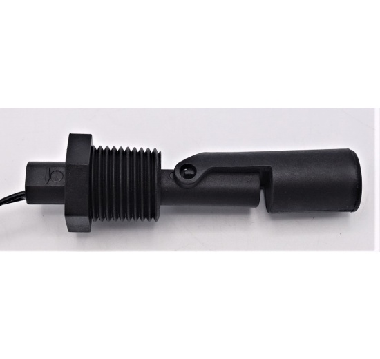 Magnetic float level plastic sensor