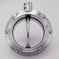 Stainless Steel Butterfly Valve DN125, Welded, type S-S