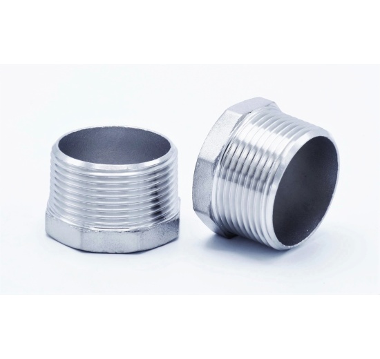 Stainless steel threaded end cap with hexagon type 330 | 5/4"