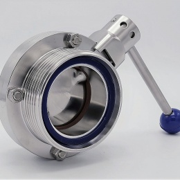Stainless Steel Butterfly Valve, Threaded, type G-G DN65