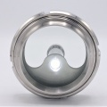 Union sight glass with lighting | LED, welded, DN100