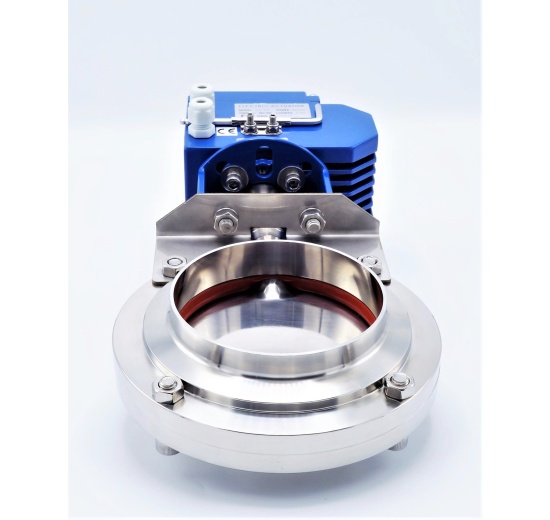 stainless steel direct damper DN100 + electric actuator