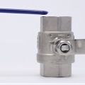 Stainless steel ball valve with full bore, two- piece | 1”