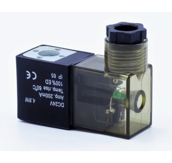 Coil For Solenoid Valve 3/2, G 1/8", DC24V