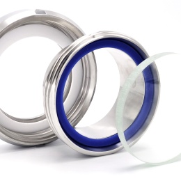 Union sight glass, welded  S-S