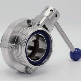 Stainless Steel Butterfly Valve, Threaded, type G-G | DN50