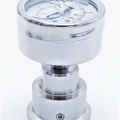 Stainless Steel Pressure Gauge 63 mm (back connection) with Separating Diaphragm-CLAMP 0-6 bar, (clamp-50,5mm)